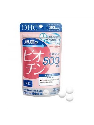 Viên uống ngăn rụng tóc DHC Biotin 500µg