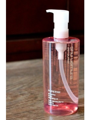 Tẩy trang Shu Uemura skin purifier màu hồng 150ml